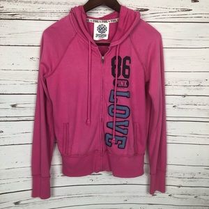 VS PINK hooded sweatshirt large